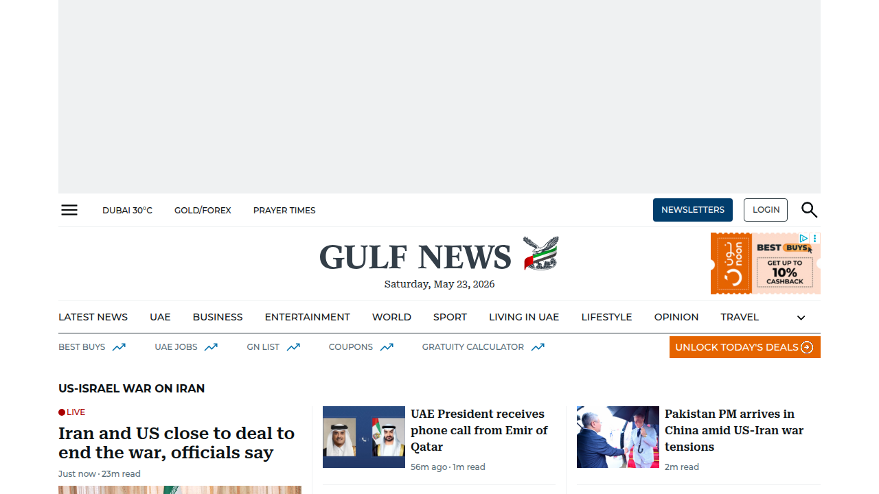 Stay informed on the latest UAE property market trends and news from reputable sources like Gulf News.