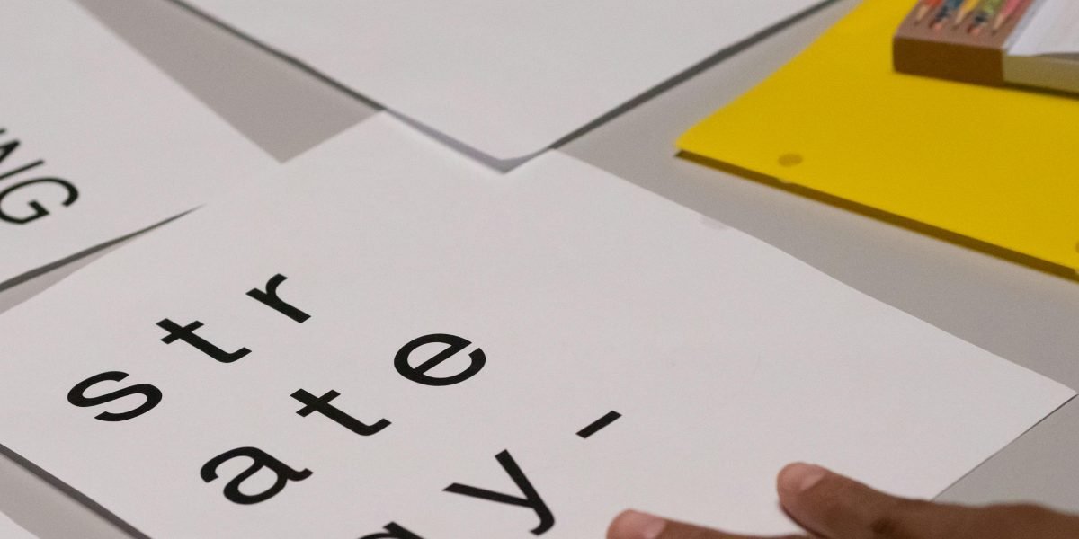 A person actively brainstorming ideas for compelling email content to improve engagement.