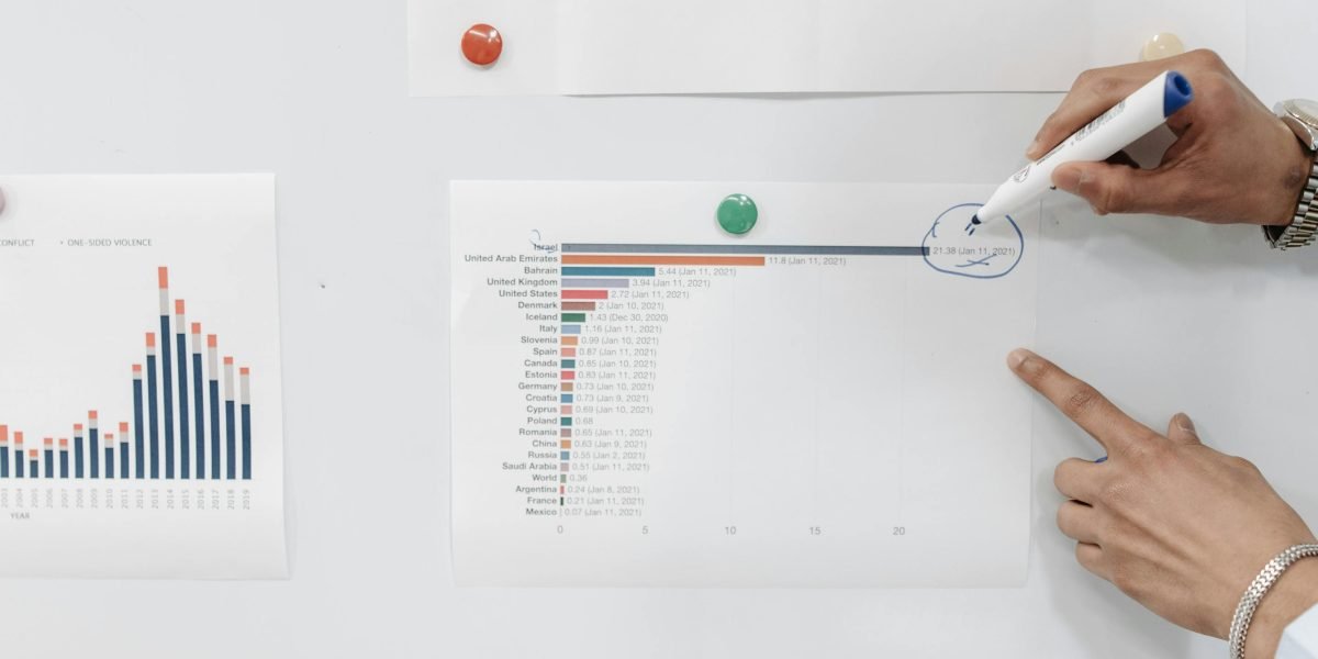 A person focused on a whiteboard, strategizing and outlining a marketing plan for real estate.