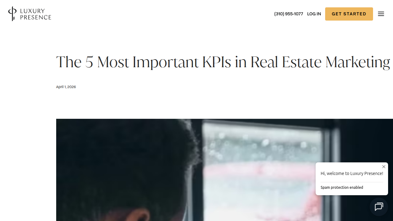 Luxury Presence outlines essential Key Performance Indicators for real estate marketers to track brand creative impact.