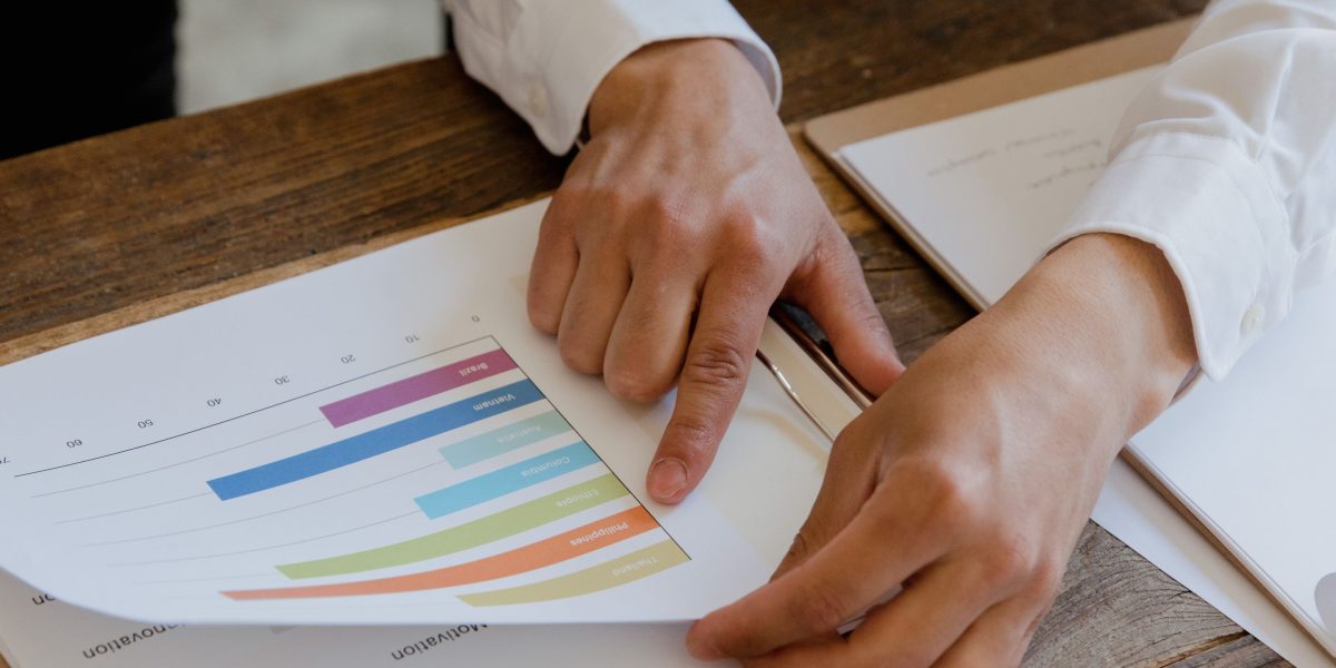 A small business team reviewing performance metrics to optimize their marketing efforts.