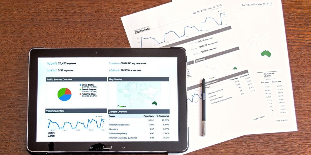 An individual reviewing performance reports to assess the return on investment from marketing efforts.